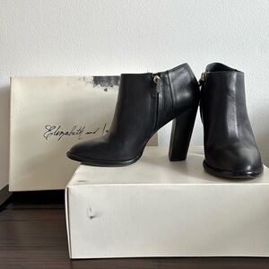 Elizabeth and James Leather Booties